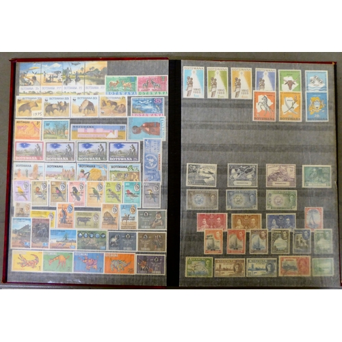 40 - Uncollated postage stamps: to include stock books and albums