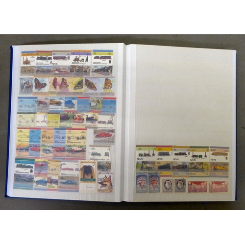 45 - Uncollated postage stamps: to include stockbooks and albums