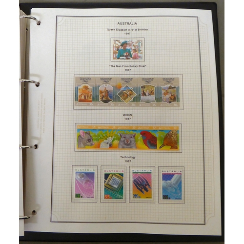 45 - Uncollated postage stamps: to include stockbooks and albums