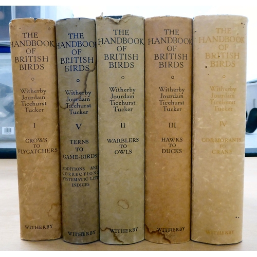 246 - Books: 'The Handbook of British Birds' by HF Witherby et al, published in five volumes