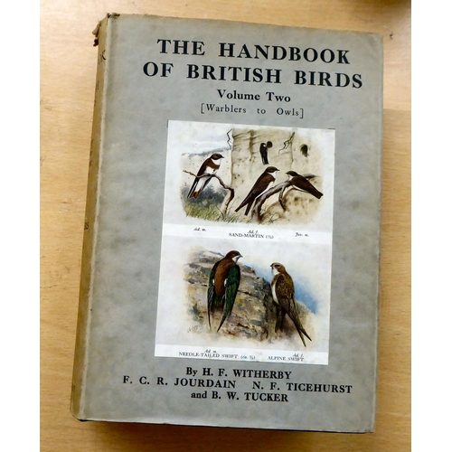 246 - Books: 'The Handbook of British Birds' by HF Witherby et al, published in five volumes