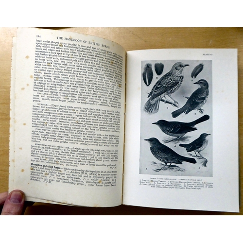 246 - Books: 'The Handbook of British Birds' by HF Witherby et al, published in five volumes