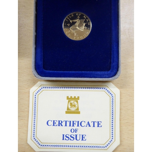 257 - Proof coins: to include a 1974 Falkland Island set  cased