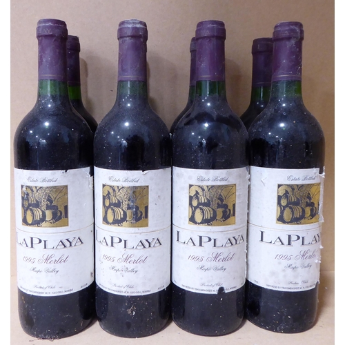 268 - Wine: twelve bottles of 1995 La Playa Maipo Valley 