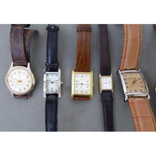 131 - Wristwatches  variously cased and strapped