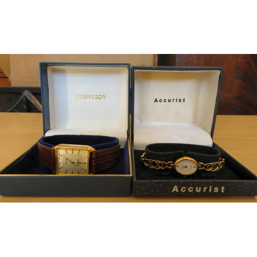 284 - Wristwatches&nbsp; variously cased and strapped&nbsp; some boxed