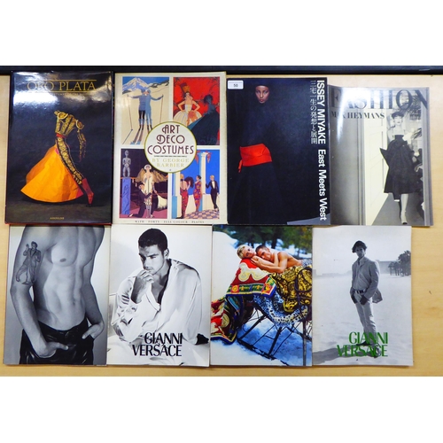 50 - Books, mainly fashion: to include works from Versace, Yves Saint Laurent and Issey Miyake