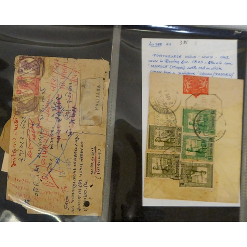 99 - Uncollated postage stamps, Indian First Day covers: to include Ghandi examples