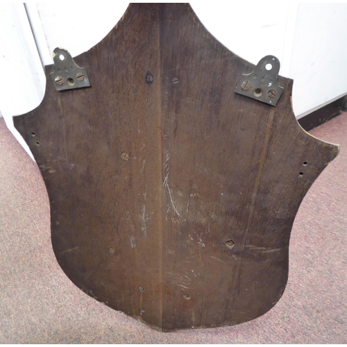 74 - A presentation shield, 'Hatchet & Billhook' used by the City Solicitor at the Company of Retirin... 