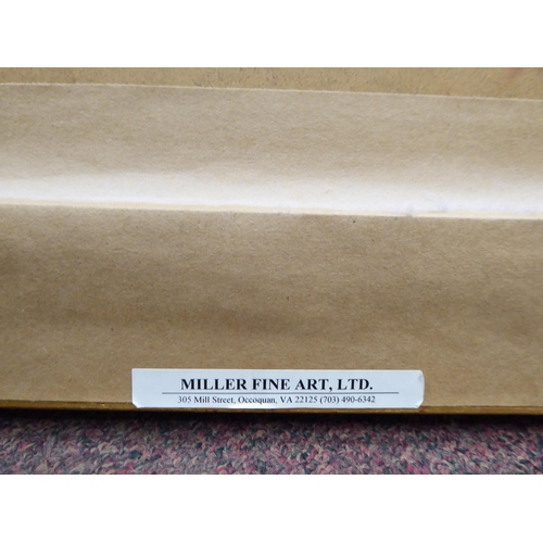 92 - Roland Richardson - 'Cherries Occoquan Park'&nbsp; oil on board&nbsp; bears a signature verso & ... 