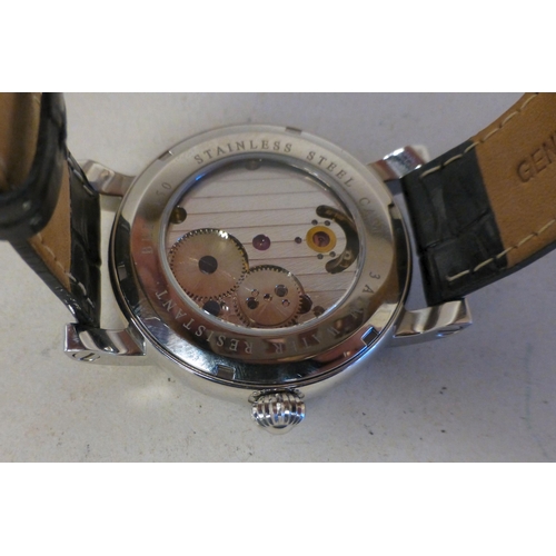 22 - A British Horological Institute (BHI) 150 Tourbillon, stainless steel cased manual wristwatch, faced... 