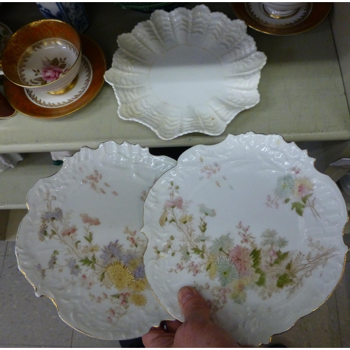 241 - Decorative ceramics: to include a Staffordshire bone china coffee pot&nbsp; 9