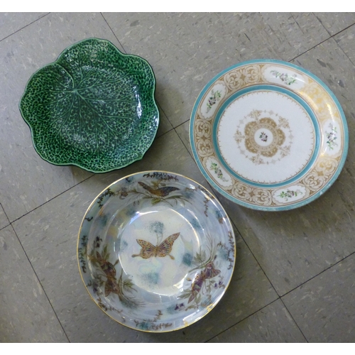 241 - Decorative ceramics: to include a Staffordshire bone china coffee pot&nbsp; 9