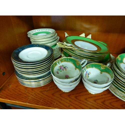 243 - Ceramics: to include Villeroy & Boch Booths pattern, Royal Doulton Carlyle pattern and Aynsley b... 