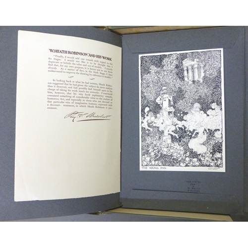 260 - Book: 'The Art of The Illustrator' by Percy V Bradshaw, comprising twenty individual folders, detail... 