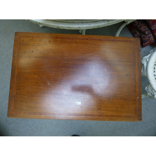 273 - Small furniture: to include an Edwardian mahogany occasional table, raised on cabriole legs  28