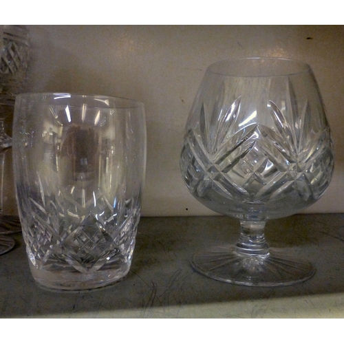 295 - Waterford crystal glassware: to include Champagne flutes&nbsp; 8.5