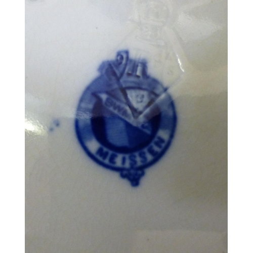 296 - Mixed ceramics: to include a studio pottery vase, decorated with a coiled dragon&nbsp; 14