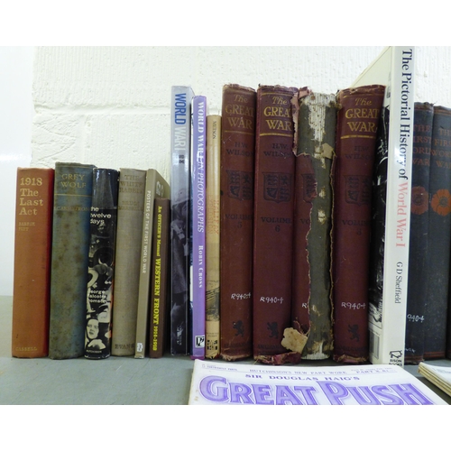 136 - Books, First World War reference: to include '1918 The Last Act'; and 'Forgotten Voices of The Somme... 