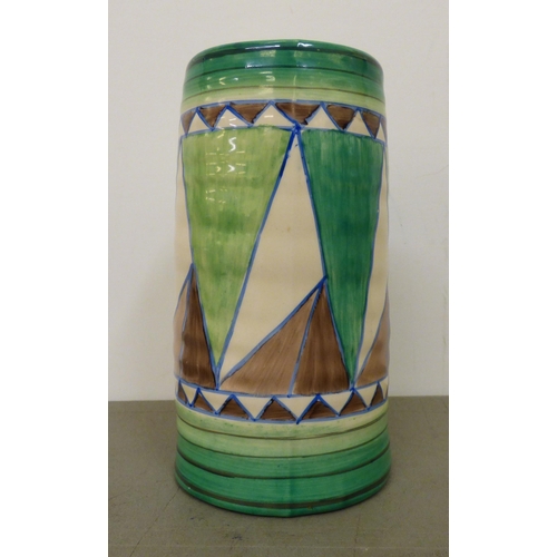 168 - A Clarice Cliff Original Bizarre china design tankard, produced by Wilkinson Ltd  6