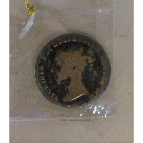 34 - Uncollated British and other pre/post decimal coins: to include an 1890 Crown&nbsp; cased
