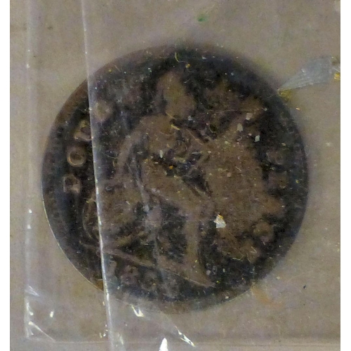 34 - Uncollated British and other pre/post decimal coins: to include an 1890 Crown&nbsp; cased