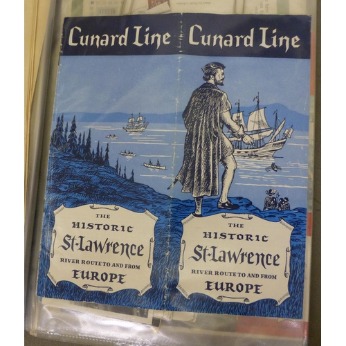 63 - Cruise line collectables: to include a set of six White Star Line crew uniform buttons
