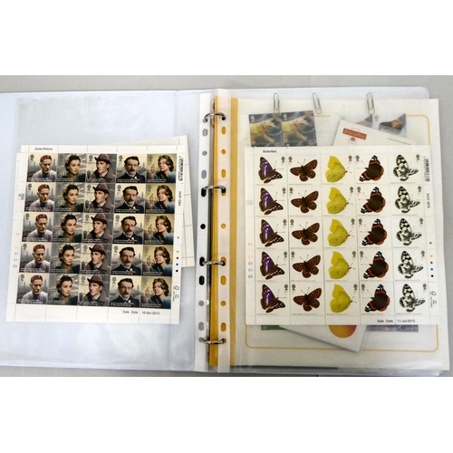 10 - Over £500 worth of uncollated, usable 1st class and other postage stamps and block sheets