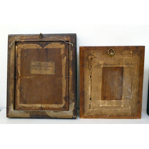 13 - 19th/20thC printed portrait miniatures of period gentlemen  2.5