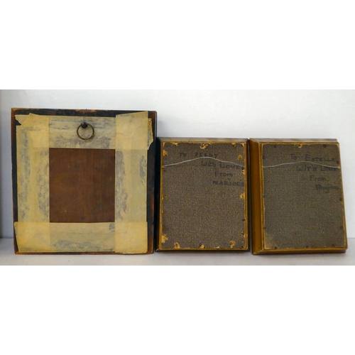 13 - 19th/20thC printed portrait miniatures of period gentlemen  2.5
