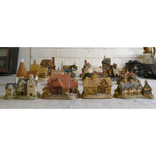Composition and ceramic model buildings: to include 'The House on the ...