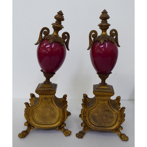 19 - Decorative ceramics: to include a Limoges porcelain dish with floral decoration and gilding&nbsp; 4