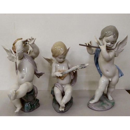 21 - Eleven Lladro porcelain angelic figures&nbsp; between 2