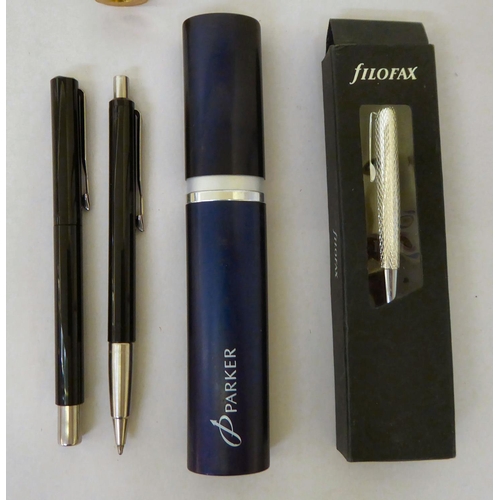 35 - Pens, modern pocket watches and collectables: to include a Smith's stopwatch