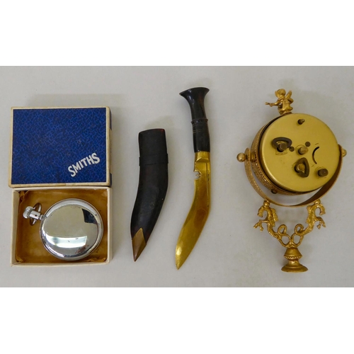 35 - Pens, modern pocket watches and collectables: to include a Smith's stopwatch