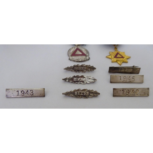 37 - Medals and badges: to include an Imperial Service medal, awarded to one Joseph Briscoe(Please Note: ... 