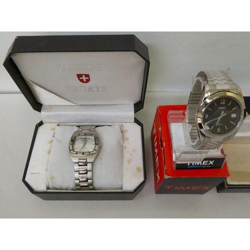 38 - Wristwatches  variously cased & strapped  boxed