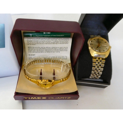 38 - Wristwatches  variously cased & strapped  boxed
