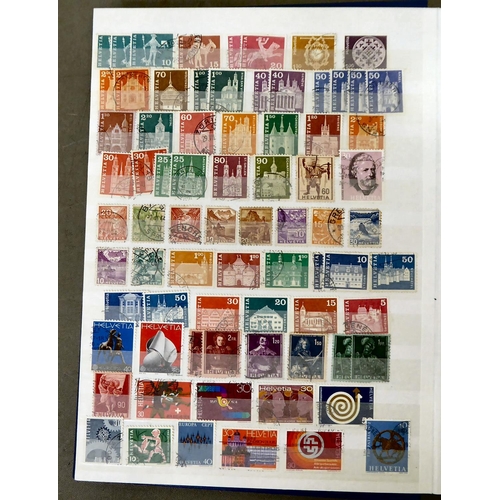 45 - Uncollated postage stamps&nbsp; used/unused: to include several albums of European issues