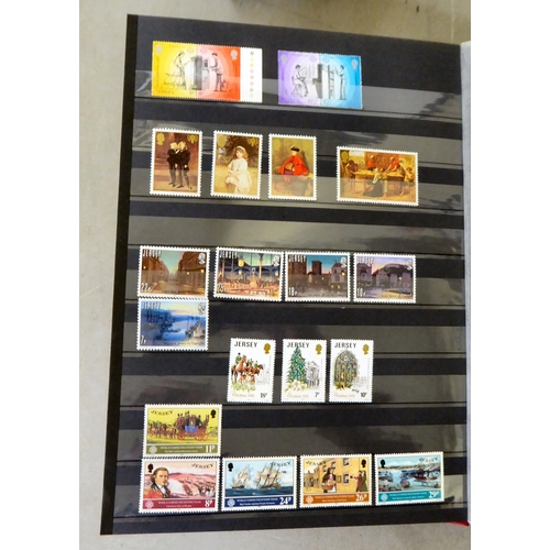 45 - Uncollated postage stamps&nbsp; used/unused: to include several albums of European issues
