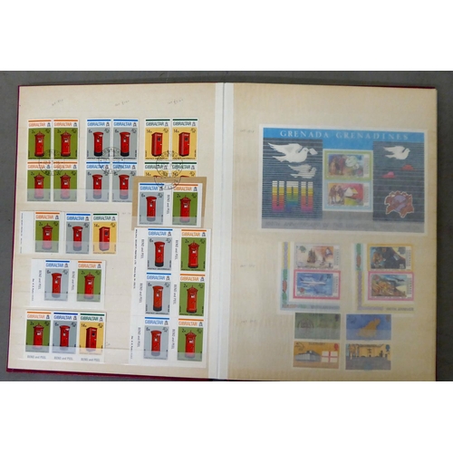 45 - Uncollated postage stamps&nbsp; used/unused: to include several albums of European issues