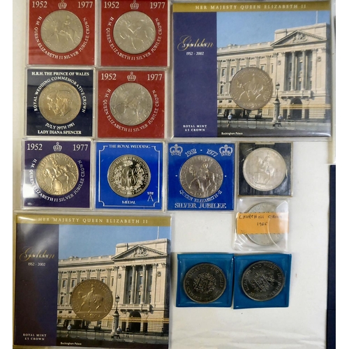 5 - Uncollated mint and other proof coins: to include a Golden Jubilee &pound;5 coin presentation pack; ... 