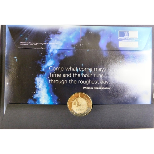 5 - Uncollated mint and other proof coins: to include a Golden Jubilee &pound;5 coin presentation pack; ... 