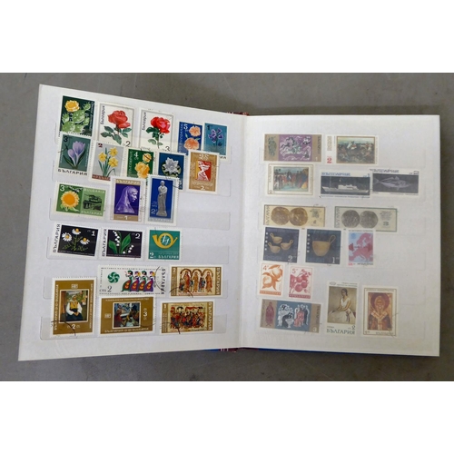 60 - Uncollated postage stamps: to include unused 1940s French examples