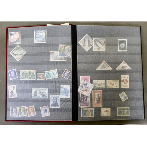 60 - Uncollated postage stamps: to include unused 1940s French examples