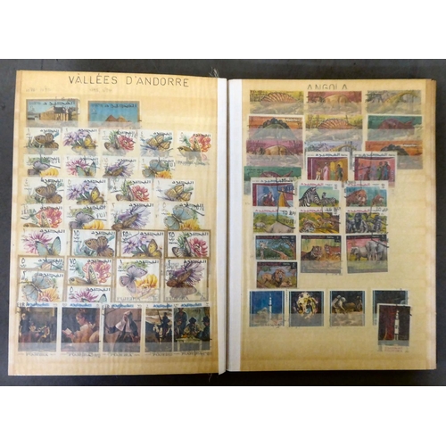 60 - Uncollated postage stamps: to include unused 1940s French examples