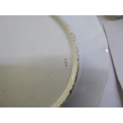 8 - 18th/19thC porcelain collectables: to include three individually decorated tea bowls