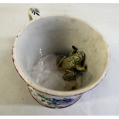 8 - 18th/19thC porcelain collectables: to include three individually decorated tea bowls