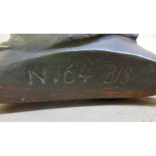 10 - Interior designer accessories: to include a reproduction of a 1920s fibreglass bust&nbsp; 24