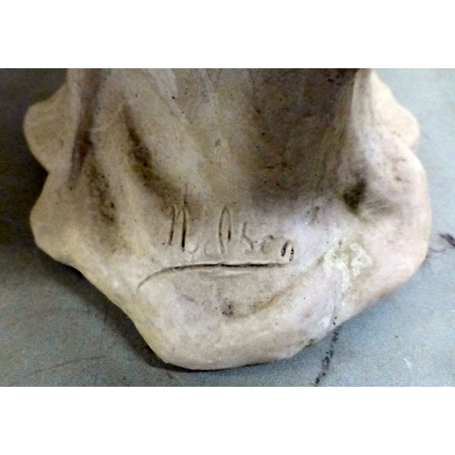 10 - Interior designer accessories: to include a reproduction of a 1920s fibreglass bust&nbsp; 24